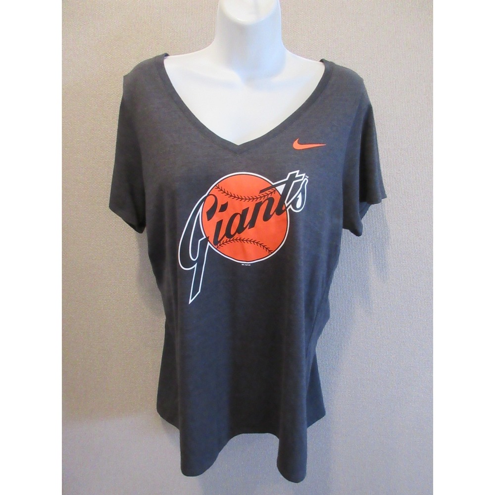 San Francisco Giants Nike MLB Cooperstown Collection women's v-neck t-shirt XL